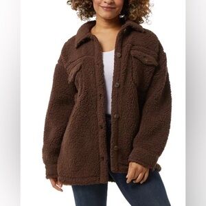 32 Degrees Chocolate Teddy Jacket